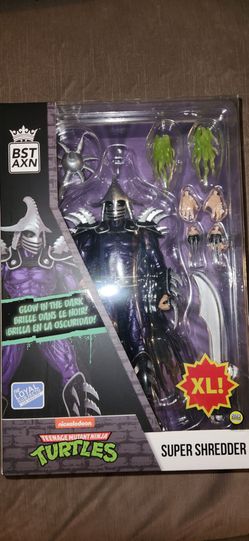Bst Axn Teenage Mutant Ninja Turtles XL Glow In The Dark Shredder