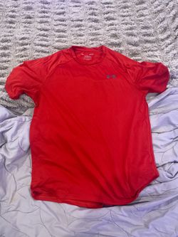 Red under armor shirt
