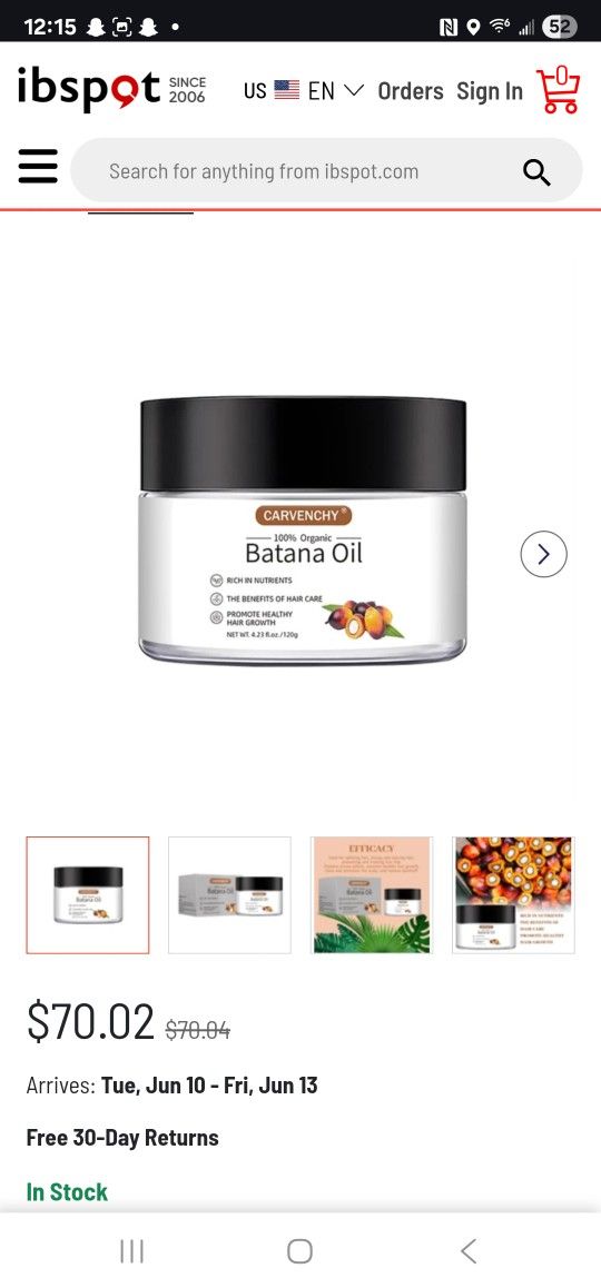 Carvenchy Batana Oil