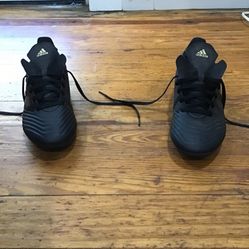 Adidas Black Predator Cleats 