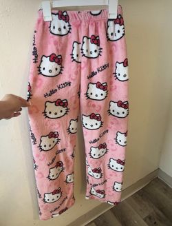 Pink hello kitty pjs (small) $5