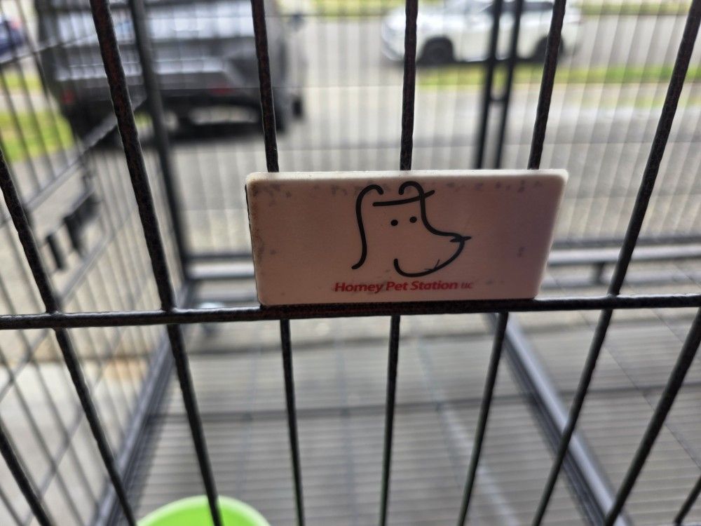 Homey Pet Metal Crate 43"