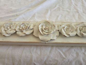 Shabby chic wooden plaque