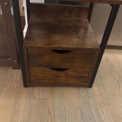 2 Small Night Stands With Two Draws