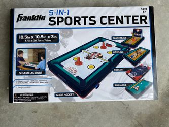 Franklin 5 In 1 Sports Center Table Top Game