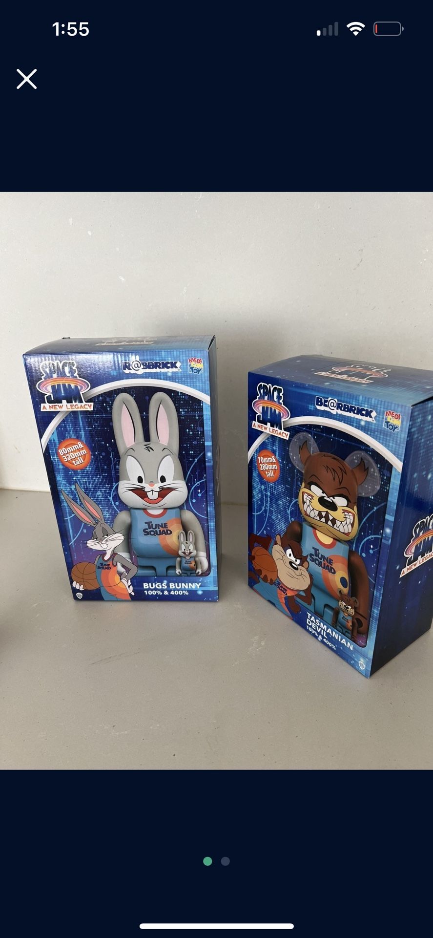 Space Jam Bear Bricks bugs Bunny Tazmania Devil