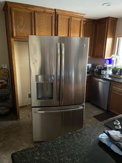 Ge profile refrigerator  counter depth