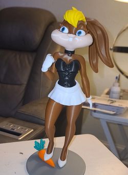 3D printed Lola Bunny fan art 11"