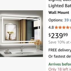 Mirror Can Be Used As A Vanity Mirror 
