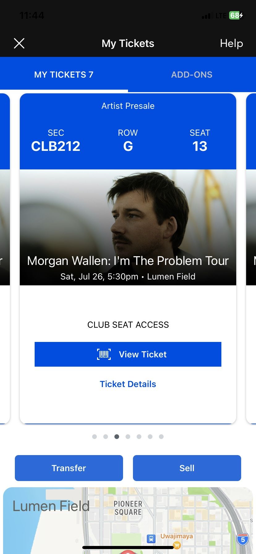 2 Tickets To Morgan Wallen I’m The Problem Tour