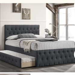 Full Bed Frame With Twin Not Including Mattress 