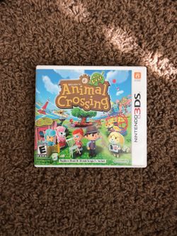 NEW ANIMAL CROSSING 3DS GAME