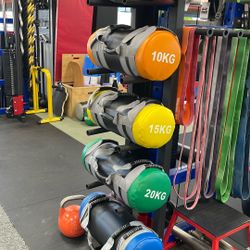 🔴TRAINING BAGS🔵SPORTS WORKOUT FITNESS GYM EQUIPMENT 