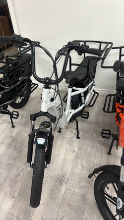 Tst cargo e-bike fit two toddler
