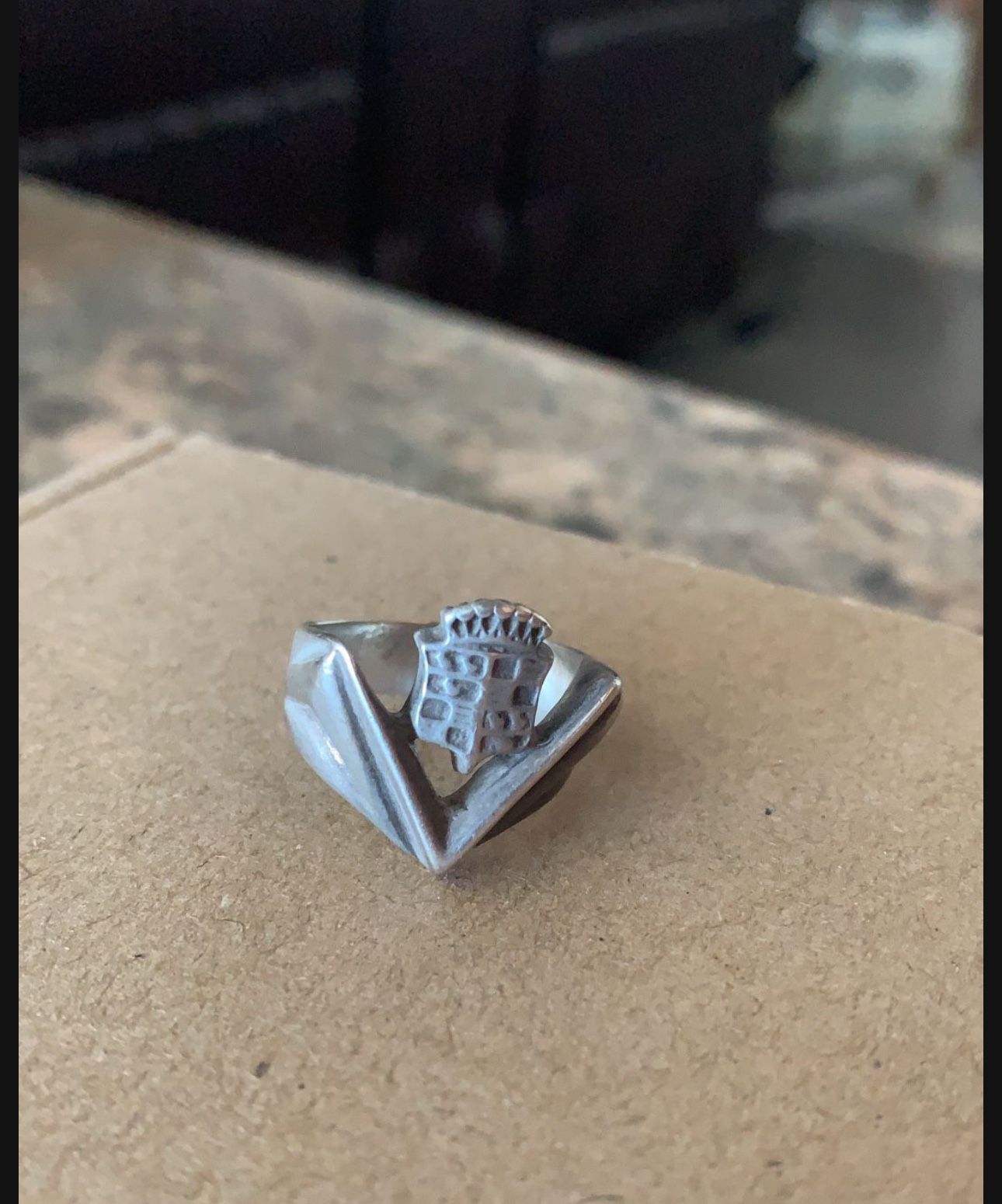 Rare Cadillac Emblem Ring