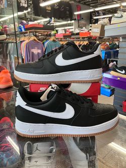 Nike Air Force 1 Low 07 Black White Gum