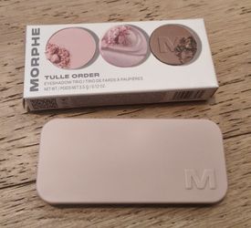 Morphe Tulle order eyeshadow trio palette