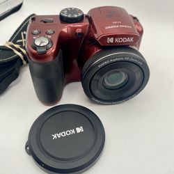 Kodak PIXPRO Astro Zoom AZ255-RD 16MP Digital Camera, 25X Optical Zoom, Red Mint