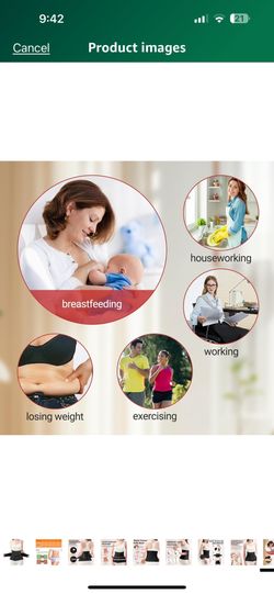 Trendyline Trendyline Visit the Store 4.2 # (570) Trendyline Postpartum Belly Band Wrap: Abdominal Binder Post Surgery Postpartum Belly Wrap Post Part