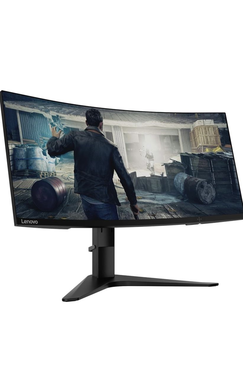 Lenovo G34w 10 34 Inch WQHD Curved Gaming Monitor, 21:9 Ultra Wide