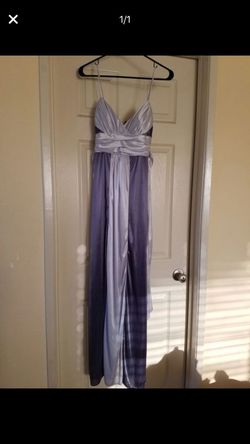 Formal purple dress