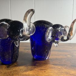 Glass Elephants