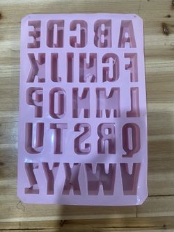 Complete Alphabet Soap Mold