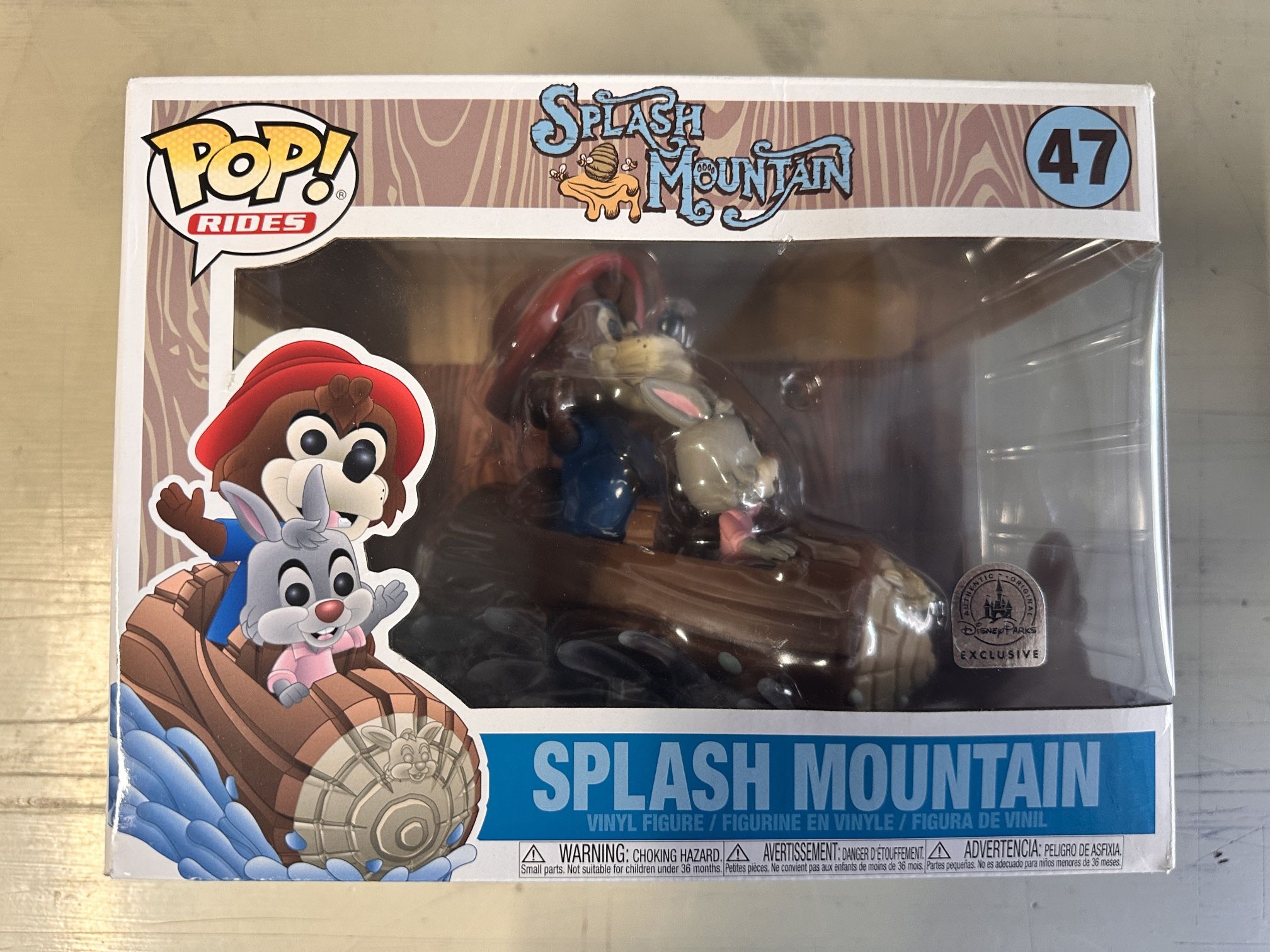 Funko Pop Rides Splash Mountain Disney Parks Exclusive
