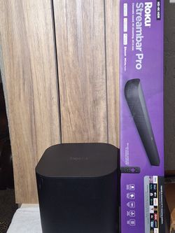 Roku 2 In 1 surround Sound Speaker And Sub (Bramd New)