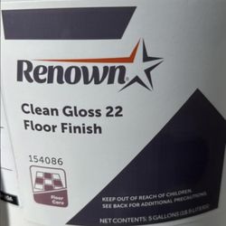 Hi everyone we have three buckets to make your flooring   High-Gloss Floor Finish 5 Gal. Pail  We have this on sale each this buckets store price is $