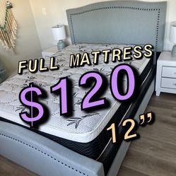 Full Size Pillow Top Mattress 
