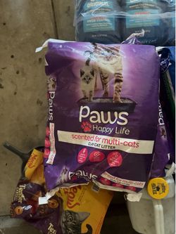 Paws Happy Life Scented Multi-Cat Clay Litter