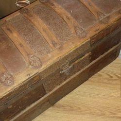 Vintage Wooden Chest