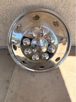 NEW! 16 inch Universal Fit Motorhome Hubcaps Chrome