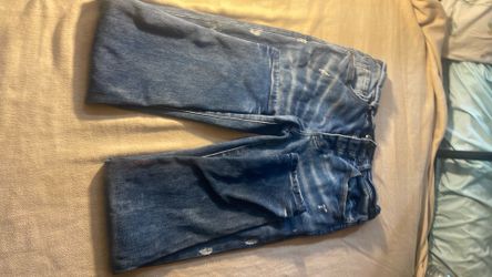 Purple jeans