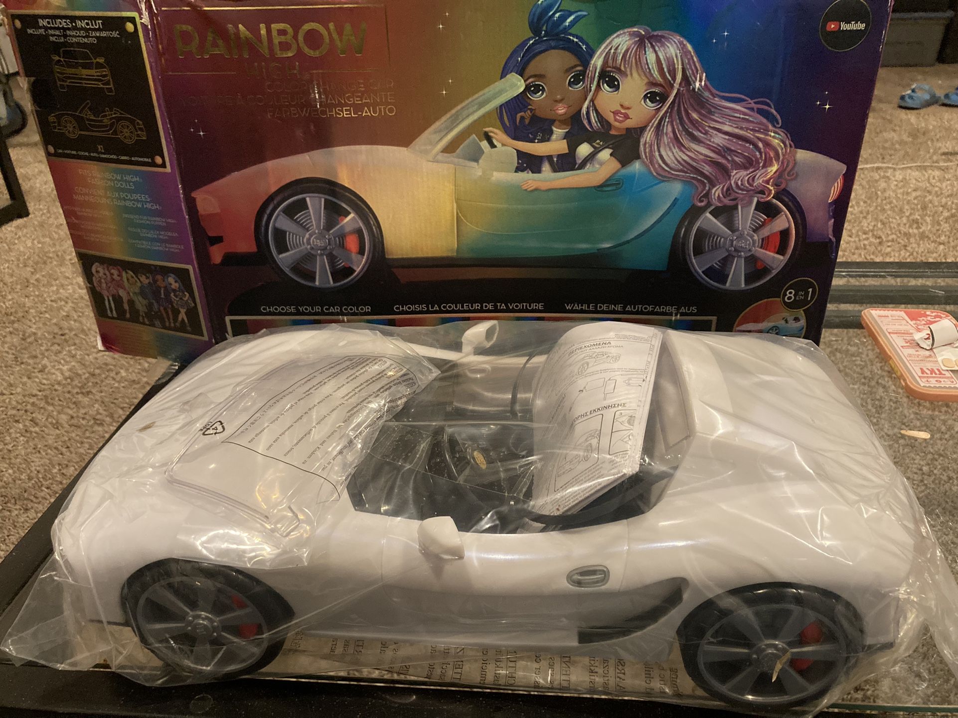 Rainbow High Car New. Info Below