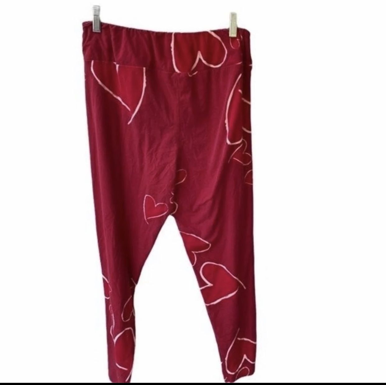 LuLaRoe heart print leggings tall curvy Women tall