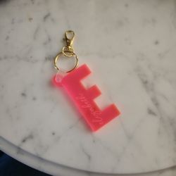Bridal Party Keychains Proposal letter E