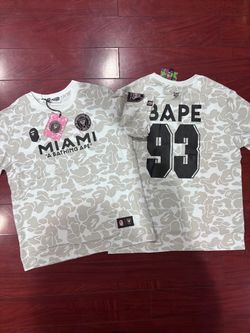 BAPE x Inter Miami CF Camo T-Shirt