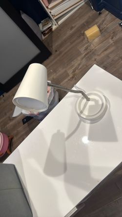 White Adjustable Desk Lamp