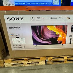 85” Sony Smart 4K LED UHD Tv!!!