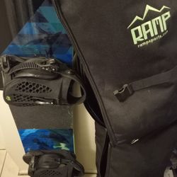 RAMP 160 Snowboard W Bindings + Case