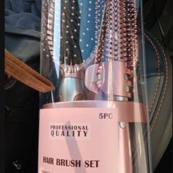 5 Pc Brush Set. New
