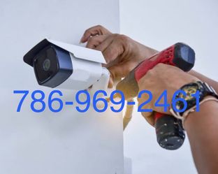 Security camera installation