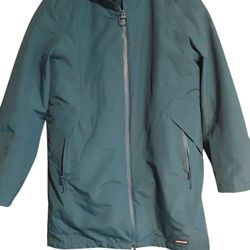 LANDS END WOMENS PARKA COAT MEDIUM 