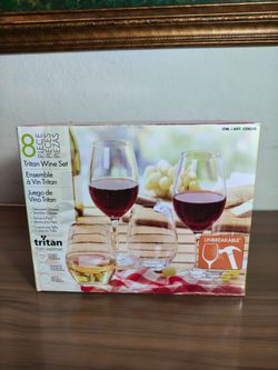 Tritan 8-Piece Wine Glass Set