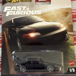 HOT WHEELS PREMIUM FAST&FURIOUS 1993 HONDA CIVIC COUPE/COUPE EX EJ1