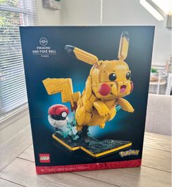 LEGO Pokémon Pikachu and Poké Ball Set 72152 new