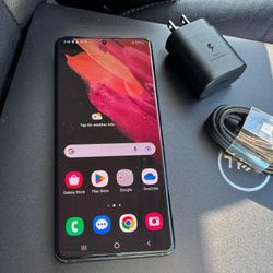 Samsung Galaxy S21 Ultra  , Factory Unlocked,  Excellent Condition Like New 