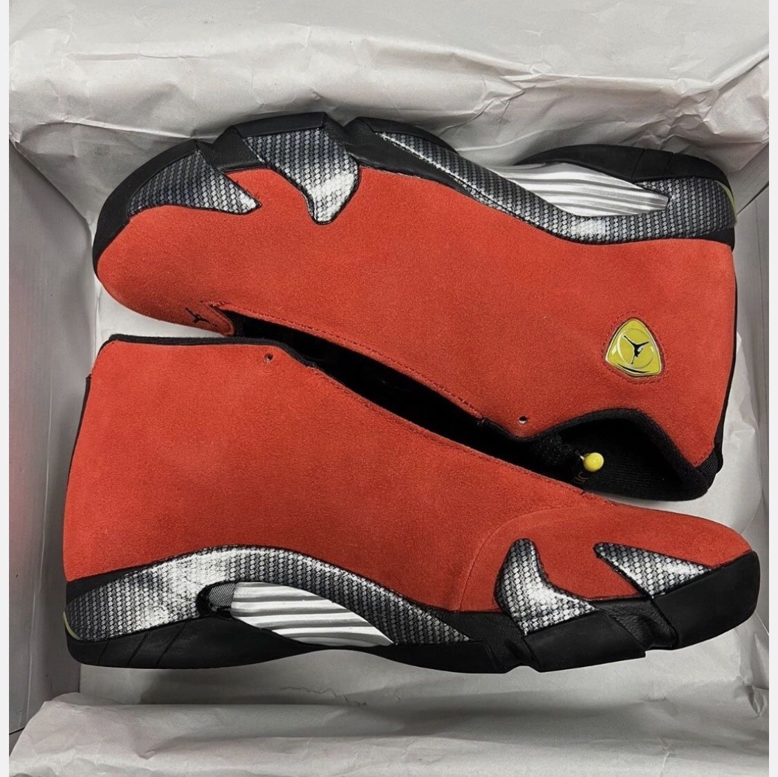 Air Jordan 14 Retro 2025 Ferrari Size 10
